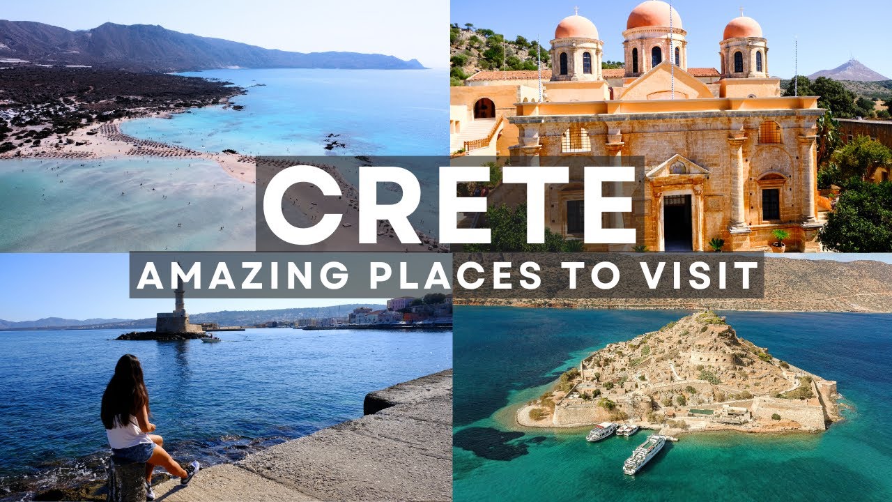 THE BEST PLACES TO VISIT IN CRETE – GREECE – 4K Crete Travel Guide