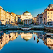 Canal Grande In Trieste, Italy