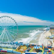 Aerial view of Atlantic City