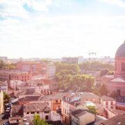 Aerial View Of Toulouse, France